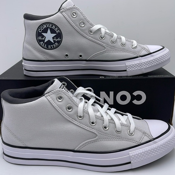 Converse Men’s CTAS MALDEN STREET MID
BARELY GREY/DARK MATTERWHITE A08612F Snkrs - Picture 3 of 16